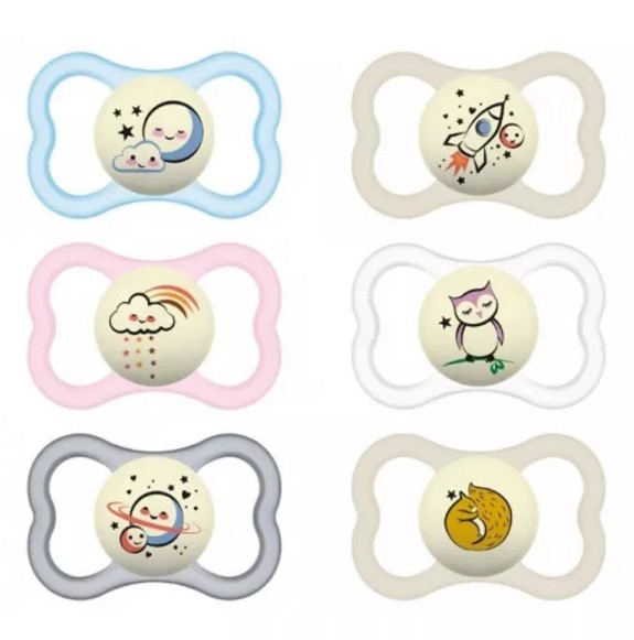 MAM Sucette 18m+ Supreme Nuit Lot de 2